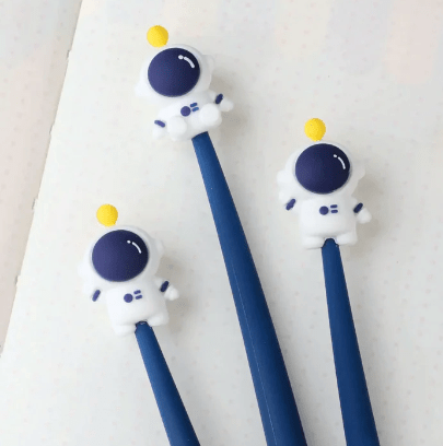 Astronaut Space Wiggle Gel Pen - Peregrine Kidswear - -