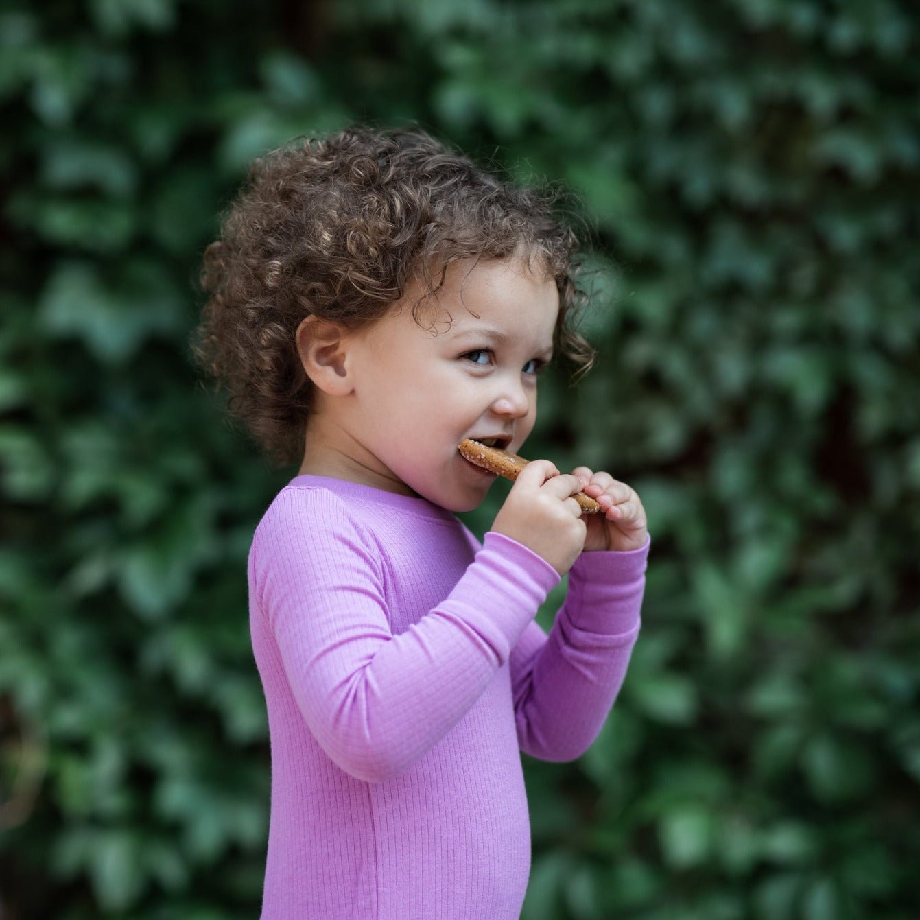 Orchid Rib Knit Bamboo Two-Piece Pajamas - Peregrine Kidswear - 2 Piece Pajamas - 2T