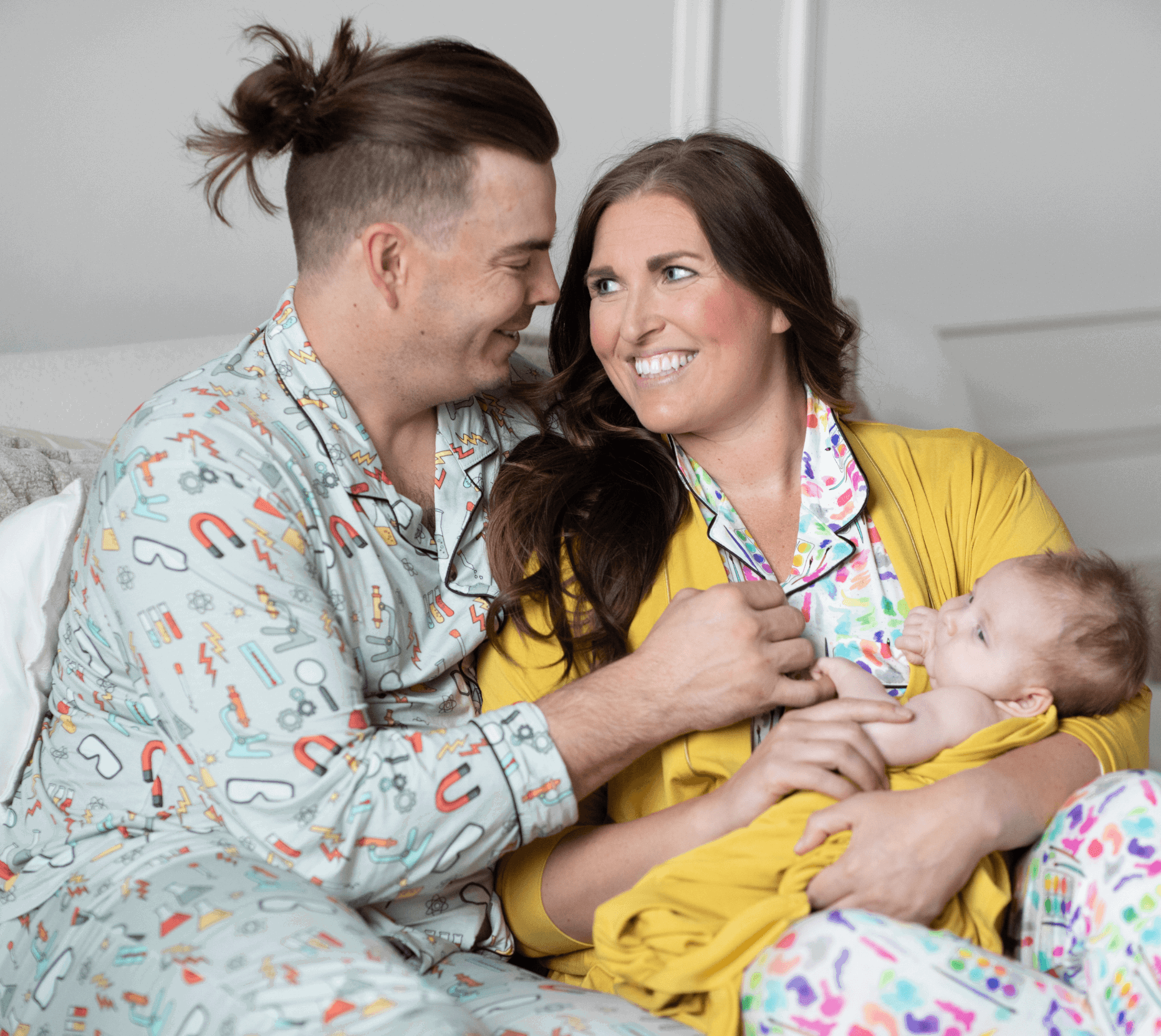 Science Lab Men's Bamboo Pajamas - Peregrine Kidswear - Small