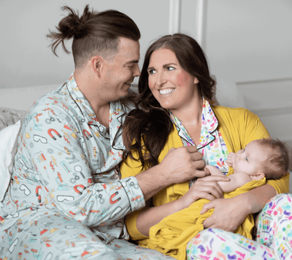 Science Lab Men's Bamboo Pajamas - Peregrine Kidswear - Small