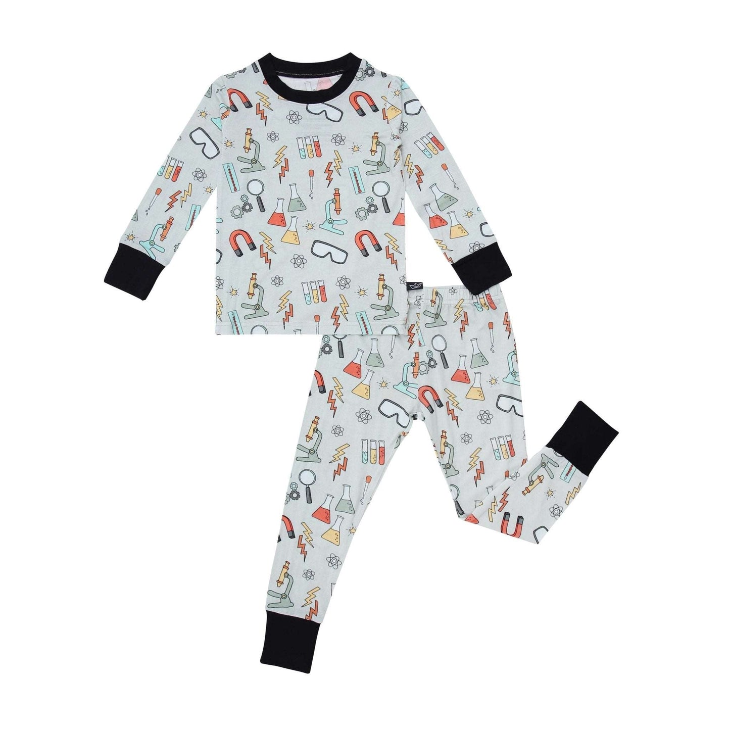 Science Lab Two-Piece Bamboo Pajamas - Peregrine Kidswear - 2 Piece Pajamas - 12-18M