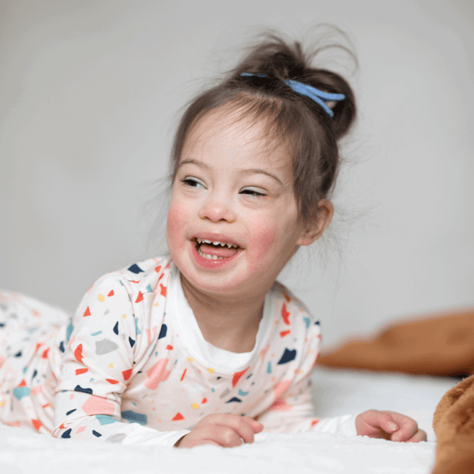 Terrazzo Two-Piece Bamboo Pajamas - Peregrine Kidswear - 2 Piece Pajamas - 12-18M